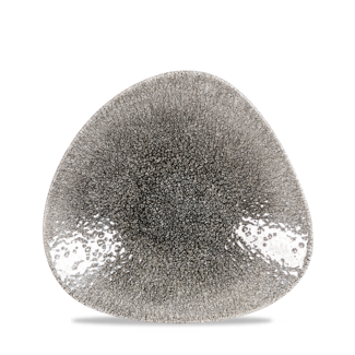 Churchill Servies Horeca Kwaliteit Raku Quartz Black Triangle Shallow Bowl 21x21cm
