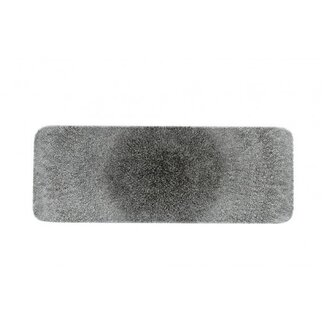 Churchill Servies Horeca Kwaliteit Raku Quartz Black Rect Tile 37.6x14cm