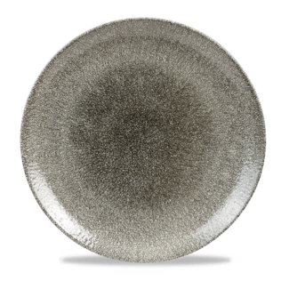 Churchill Servies Horeca Kwaliteit Raku Quartz Black Evolve Coupe Bord 28.8cm