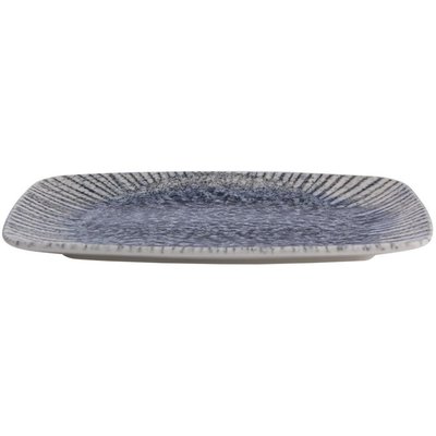 Porland Porland | Iris Blue Oval Bord 27cm