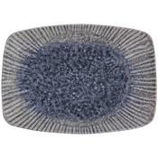 Porland Porland | Iris Blue Oval Bord 32cm