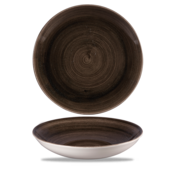 Churchill Churchill Stonecast Patina Iron Black Evolve Coupe Bowl 24.8cm