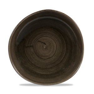 Churchill Servies Horeca Kwaliteit Stonecast Patina Iron Black Round Trace Bord 28.6cm