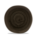 Churchill Stonecast Patina Iron Black Round Trace Bord 21cm