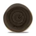 Churchill Stonecast Patina Iron Black Round Trace Bowl 25.3cm