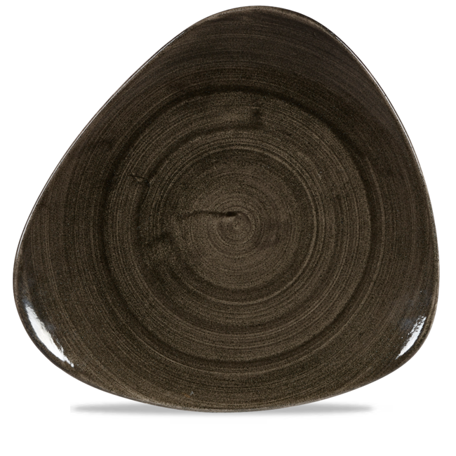 Churchill Servies Horeca Kwaliteit Stonecast Patina Iron Black Lotus Plate 30cm 6/box