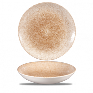 Churchill Servies Horeca Kwaliteit Raku Garnet Orange Evolve Coupe Bowl 24.8cm
