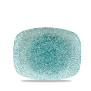 Churchill Servies Horeca Kwaliteit Raku Jade Green Chefs Oblong Bord 26.1cmx20.2cm