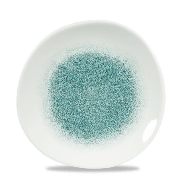 Churchill Servies Horeca Kwaliteit Raku Jade Green Round Trace Plate 21cm 12/box