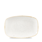 Churchill Servies Horeca Kwaliteit Stonecast Barley White Chefs Oblong Bord 23.7cmx15.7cm