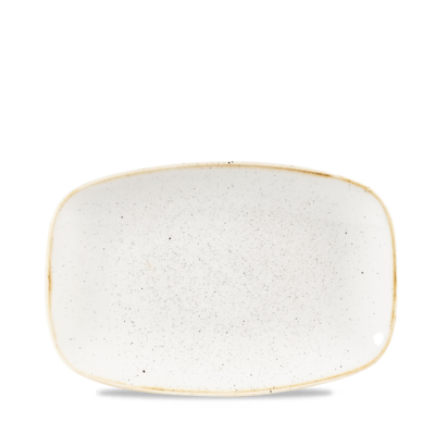 Churchill Servies Horeca Kwaliteit Stonecast Barley White Chefs Oblong Bord 23.7cmx15.7cm