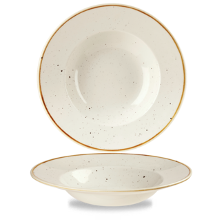 Churchill Servies Horeca Kwaliteit Stonecast Barley White Profile Wide Rim Bowl Large 27.69cm