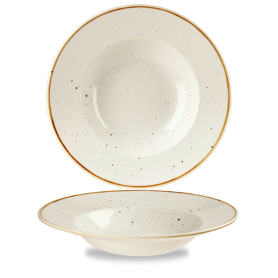 Churchill Servies Horeca Kwaliteit Stonecast Barley White Profile Wide Rim Bowl Large 27.69cm