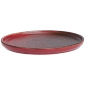 Porland Porland | Lykke Red Bord Opstaande Rand 18cm