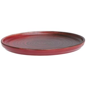 Porland Porland | Ethos Lykke Red Bord Opstaande Rand 18cm