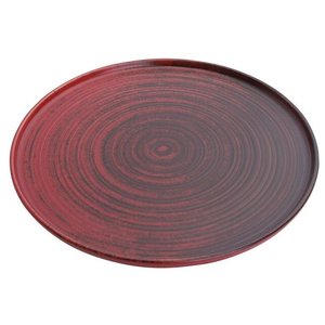 Porland Porland | Ethos Lykke Red Bord Opstaande Rand 27cm