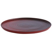 Porland Porland | Lykke Red Bord Opstaande Rand 30cm