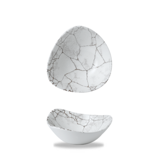 Churchill Servies Horeca Kwaliteit Studio Prints Kintsugi Agate Grey Lotus Bowl 17,8cm Churchill Servies Horeca Kwaliteit Studio Prints Kintsugi Agate Grey Lotus Bowl 17,8cm
