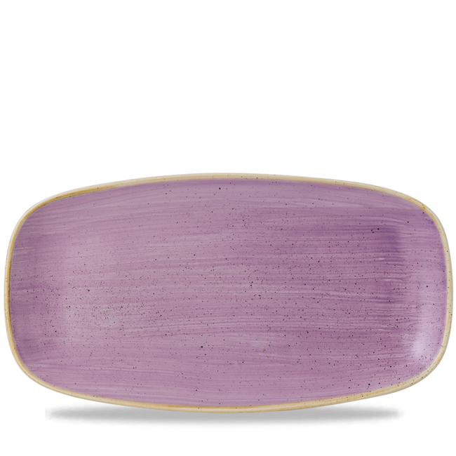 Churchill Servies Horeca Kwaliteit Stonecast Lavender Chefs Oblong Plate 35.5 x 18.9cm 6/box