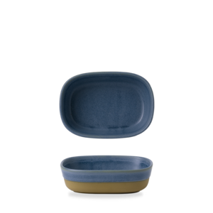 Churchill Servies Horeca Kwaliteit Emerge Oslo Blue Dish 17x12x5cm