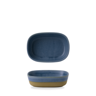 Churchill Servies Horeca Kwaliteit Emerge Oslo Blue Dish 17x12x5cm
