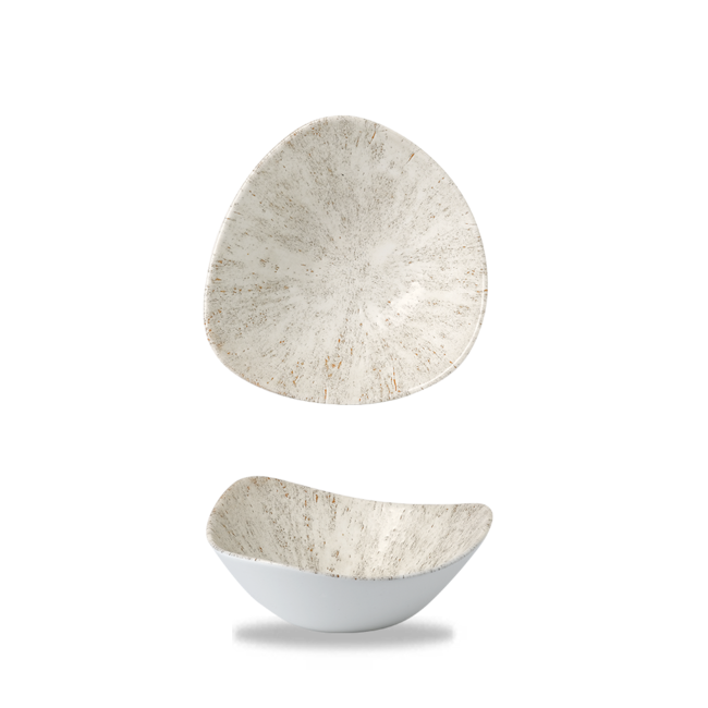 Churchill Servies Horeca Kwaliteit Stone Agate Grey Lotus Bowl 18cm 12/box