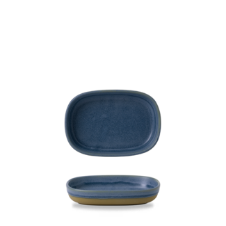 Churchill Servies Horeca Kwaliteit Emerge Oslo Blue Tray 17x11,7x3,3cm