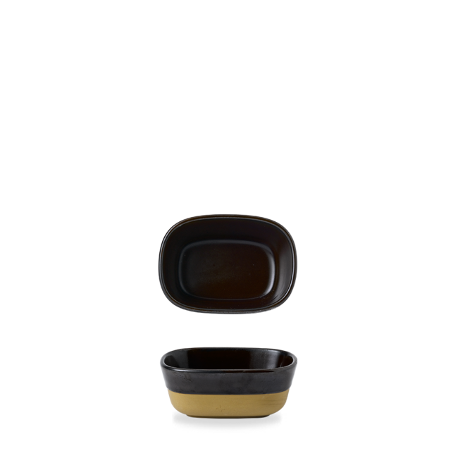 Churchill Servies Horeca Kwaliteit Emerge Cinnamon Brown Dish 12x8,8x5cm 6/box