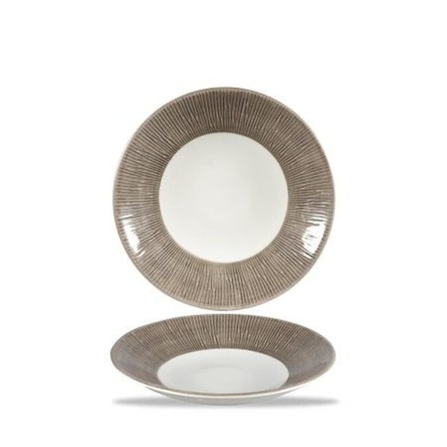 Churchill Servies Horeca Kwaliteit Churchill | Bamboo Spinwash Dusk Deep Coupe Bord 22.5cm