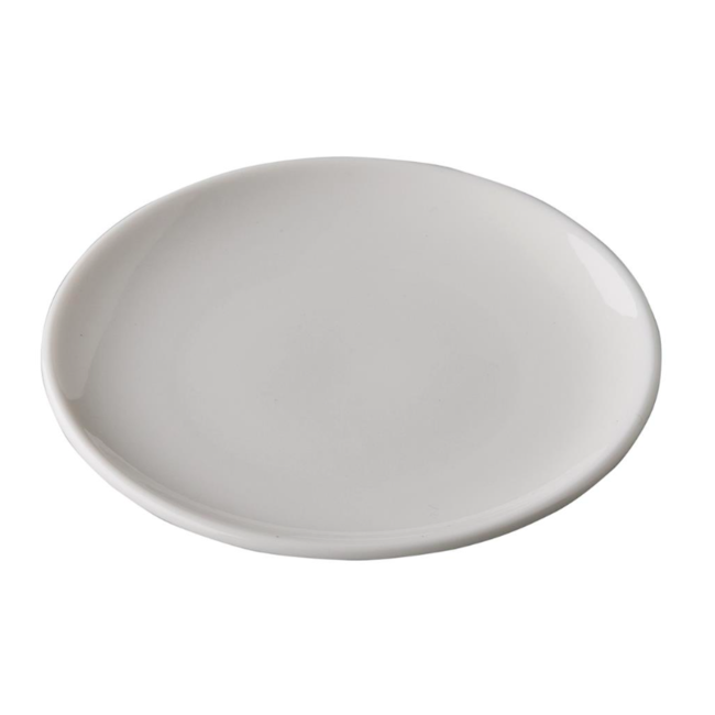 Q Fine China QFC Theetipje plat 10,1 cm