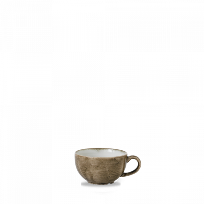 Churchill Servies Horeca Kwaliteit Patina Antique Taupe Cappuccino Cup 227ml 12/box