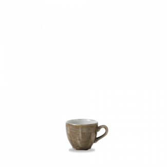 Churchill Servies Horeca Kwaliteit Stonecast Patina Antique Taupe Espresso Cup 9cl Churchill Servies Horeca Kwaliteit Stonecast Patina Antique Taupe Espresso Cup 9cl