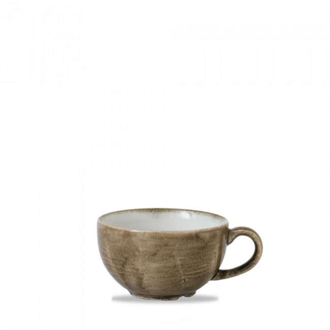 Churchill Servies Horeca Kwaliteit Patina Antique Taupe Cappuccino Cup 340ml 12/box