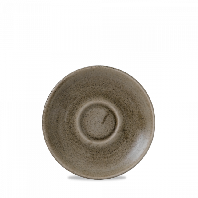 Churchill Servies Horeca Kwaliteit Patina Antique Taupe Cappuccino Saucer 15.6cm 12/box