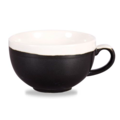 Churchill Servies Horeca Kwaliteit Monochrome Ony Black Cappuccino Cup 34cl