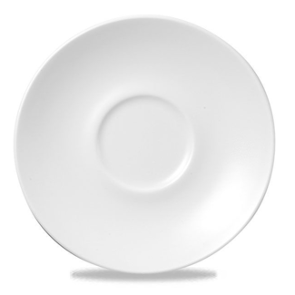 Churchill Servies Horeca Kwaliteit White Cappuccino Saucer 15.6cm