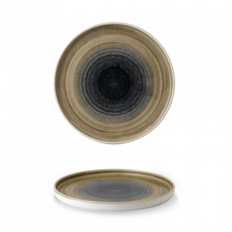 Churchill Servies Horeca Kwaliteit Stonecast Aqueous Bayou Walled Bord 26cm Churchill Servies Horeca Kwaliteit Stonecast Aqueous Bayou Walled Bord 26cm