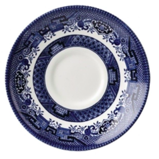 Churchill Servies Horeca Kwaliteit DISCONTINUED Black Line Maple Tea/Breakfast Saucer 15cm 24/b