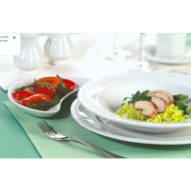 Churchill Servies Horeca Kwaliteit Buck'Ham White Rimmed Soup 23cm 24/box