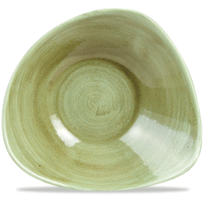 Churchill Servies Horeca Kwaliteit Stonecast Patina Burnished Green Lotus Bowl 23.5cm