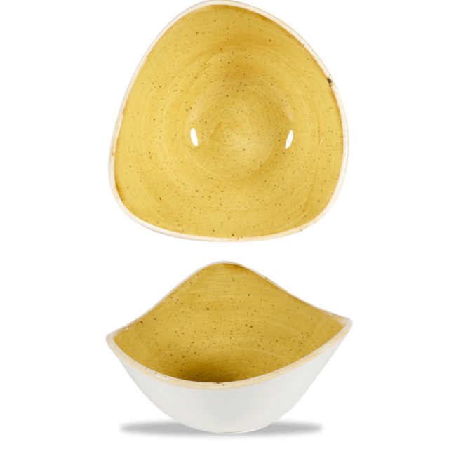 Churchill Servies Horeca Kwaliteit Stonecast Mustard Lotus Bowl 15cm 12/box