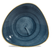 Churchill Servies Horeca Kwaliteit Stonecast Blueberry Triangle Shallow Bowl 27.2x26.7cm