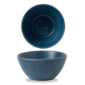 Churchill Churchill Nourish | Oslo Blue Contour Snack Bowl 13x6.3cm