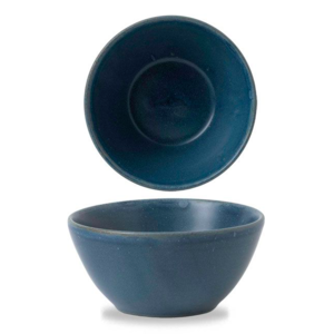 Churchill Servies Horeca Kwaliteit Oslo Blue Contour Snack Bowl 13x6.3cm