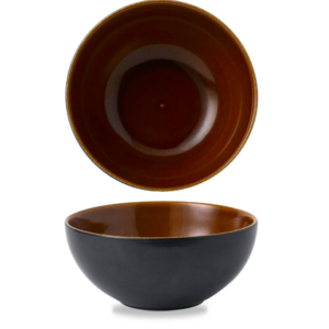 Churchill Black Ony Two Tone Noodle Bowl 102cl