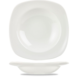 Churchill Servies Horeca Kwaliteit White Square Soup Bord 24.5cm