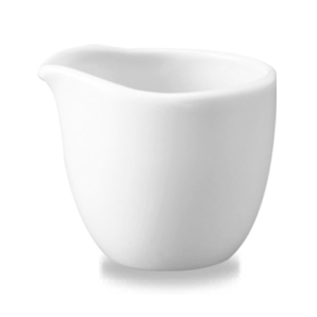 Churchill Servies Horeca Kwaliteit White Unhandled Mini Jug 5.68cl