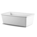 Churchill Servies Horeca Kwaliteit White Cookware Lrg Rect Casserole Dish 400cl