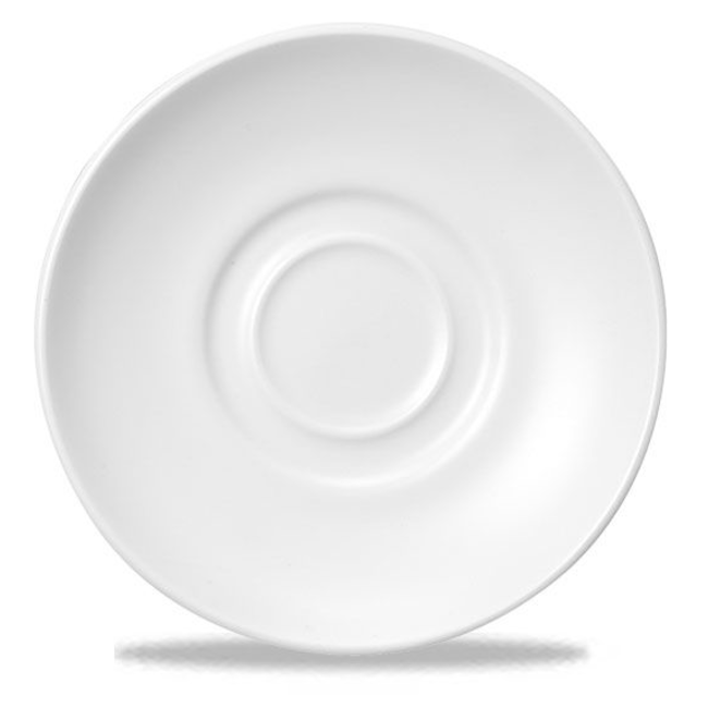 Churchill Servies Horeca Kwaliteit White Maple Coffee Saucer 12.7cm
