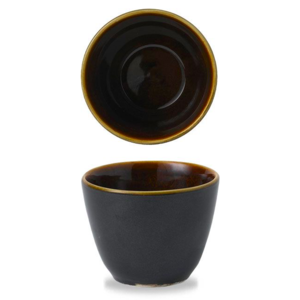 Churchill Servies Horeca Kwaliteit Black Ony Two Tone Contour Chip Mug 7.5x9.9cm